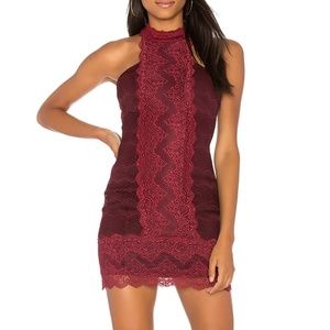 NWT▪FREE PEOPLE▪Lace Bodycon Mini Cocktail Dress